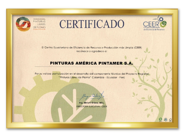 Certificado de Certificado CEER