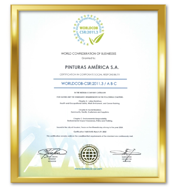 Certificado de RSE